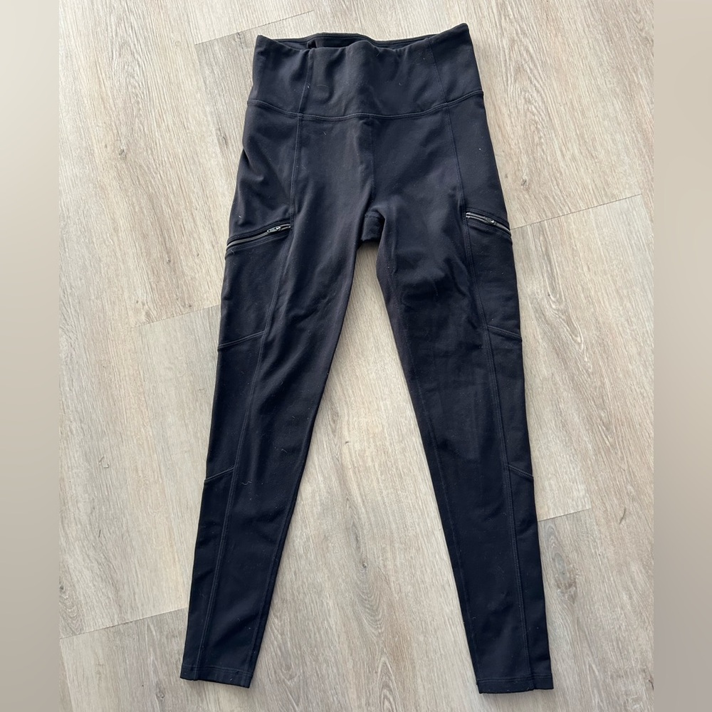 Athleta Side Zipper Leggings